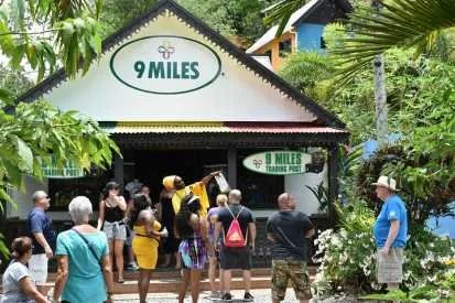 Entrance to the Bob Marley Nine Mile attraction
